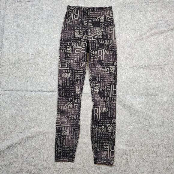 Lululemon Leggings Womens Wunder Train Contour Fit High Rise 25